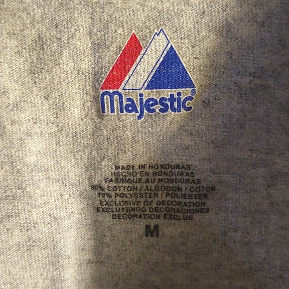 3 for $15 Men's Medium Majestic Boston Tee number 20/YOUKILIS - Picture 3 of 4